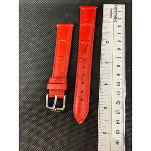 Authentic Invicta Mother Of Pearl Band Genuine Leather 12538 16mm N938